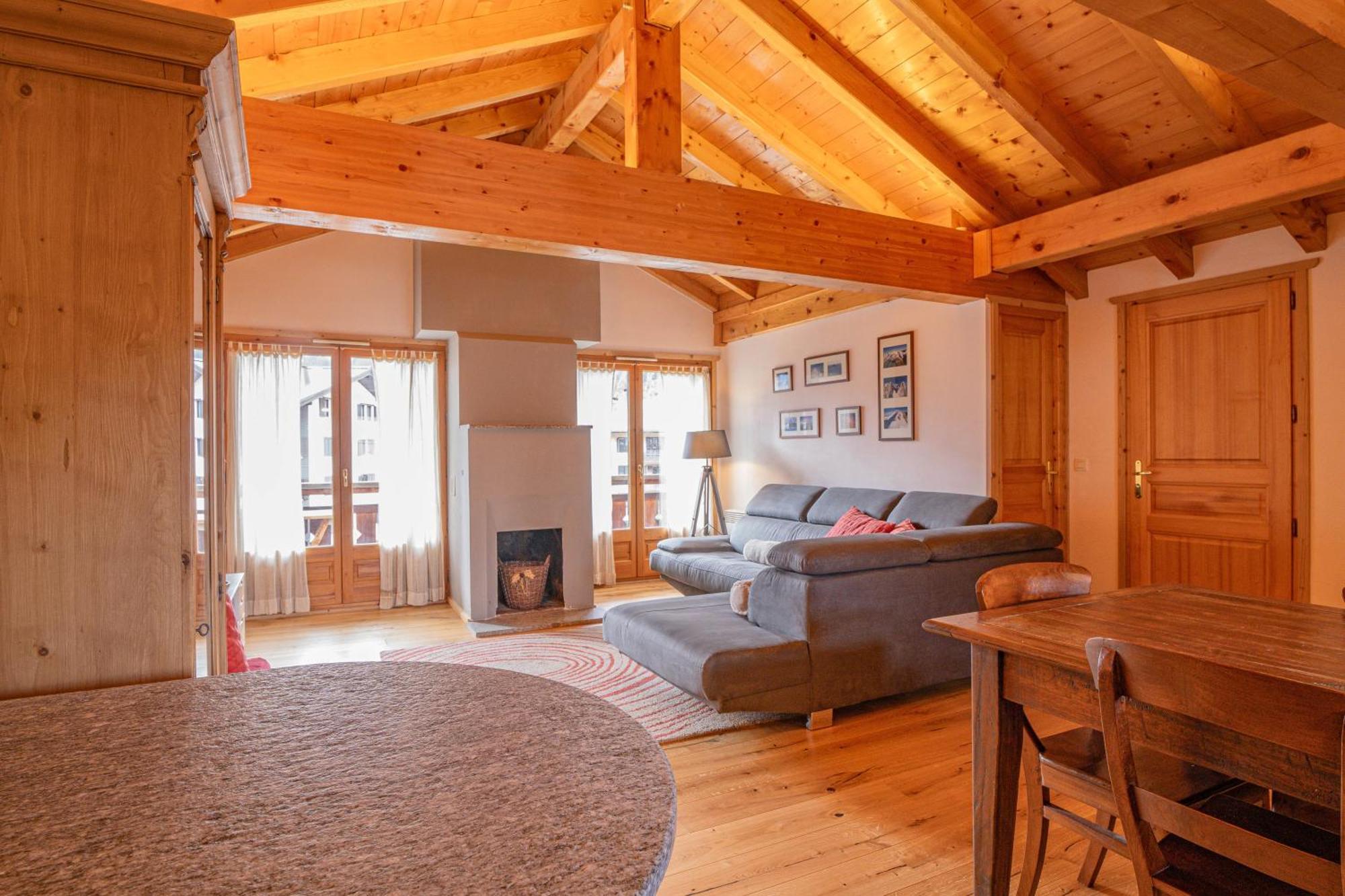 Apartment Capucin - A 3 Bedroom Chamonix Mountain Loft Exteriér fotografie