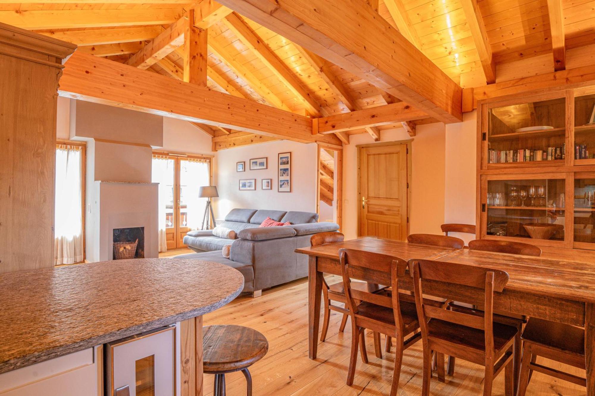 Apartment Capucin - A 3 Bedroom Chamonix Mountain Loft Exteriér fotografie
